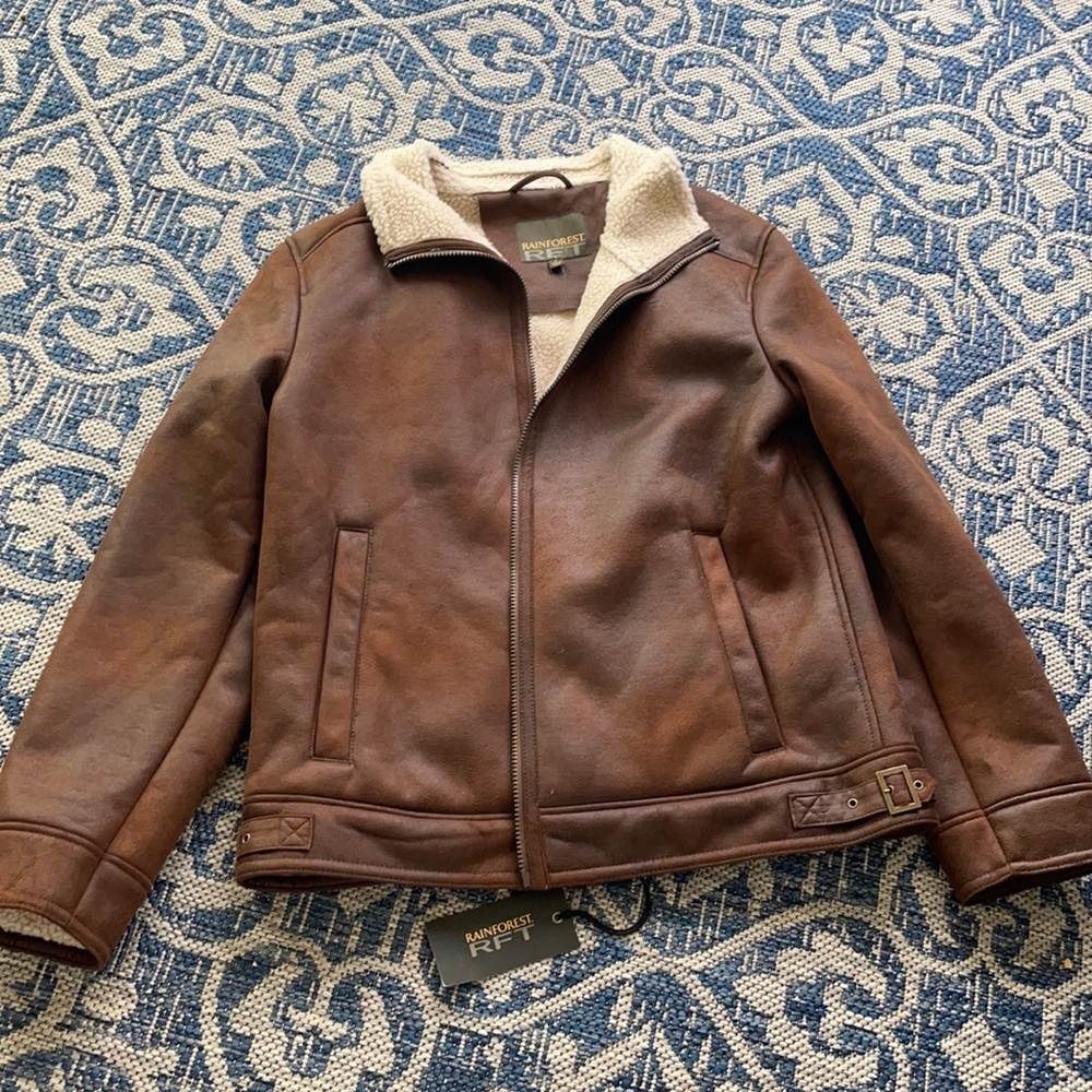 Unisex leather coat with comfortable interior,Limited time offer,Labor day sale!